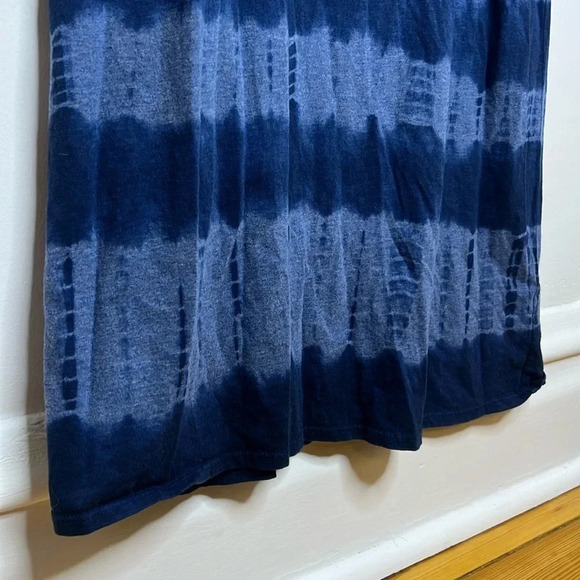 PUREJILL J. Jill PJ Tie Dyed Boho Beachy Artsy Sleeveless Split Hem Maxi Dress - Picture 4 of 14